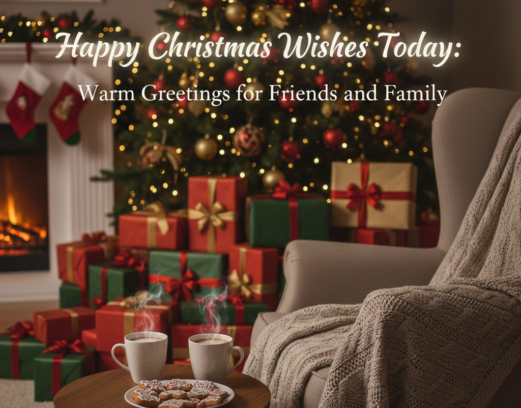 Happy Christmas Wishes Today: Warm Greetings for Friends and Family