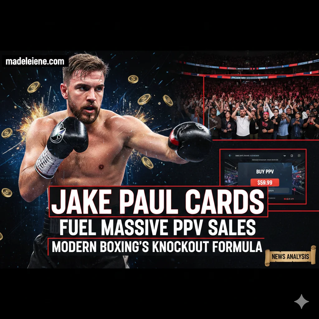 How Jake Paul Cards Drive Massive PPV Sales in Modern Boxing