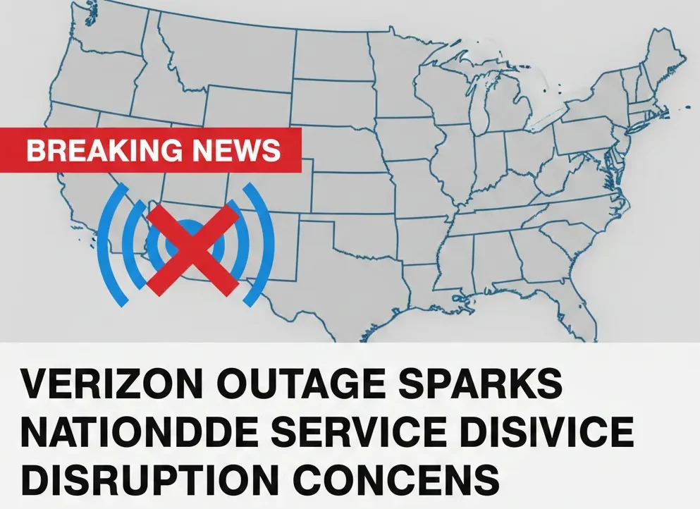 Verizon Outage Sparks Nationwide Service Disruption Concerns