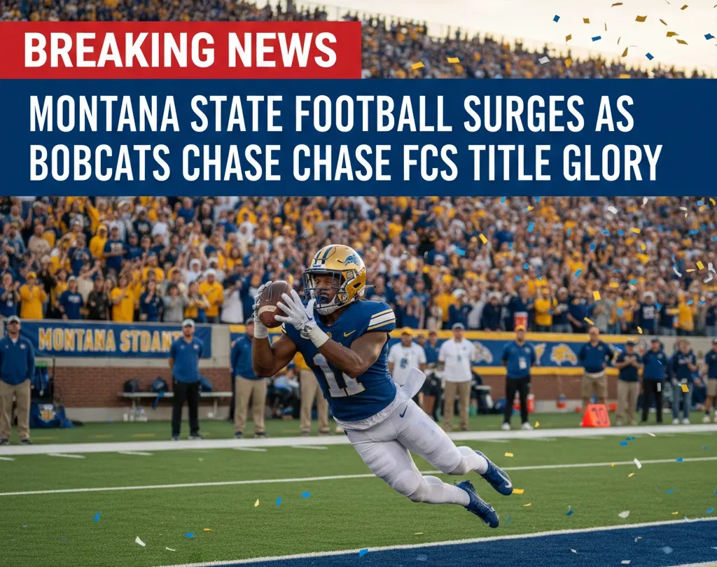 Montana State Football Surges as Bobcats Chase FCS Title Glory