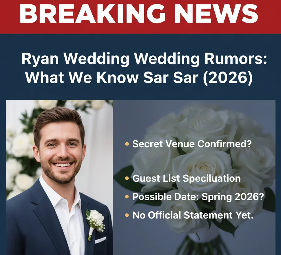 Ryan Wedding Wedding Rumors: What We Know So Far (2026)