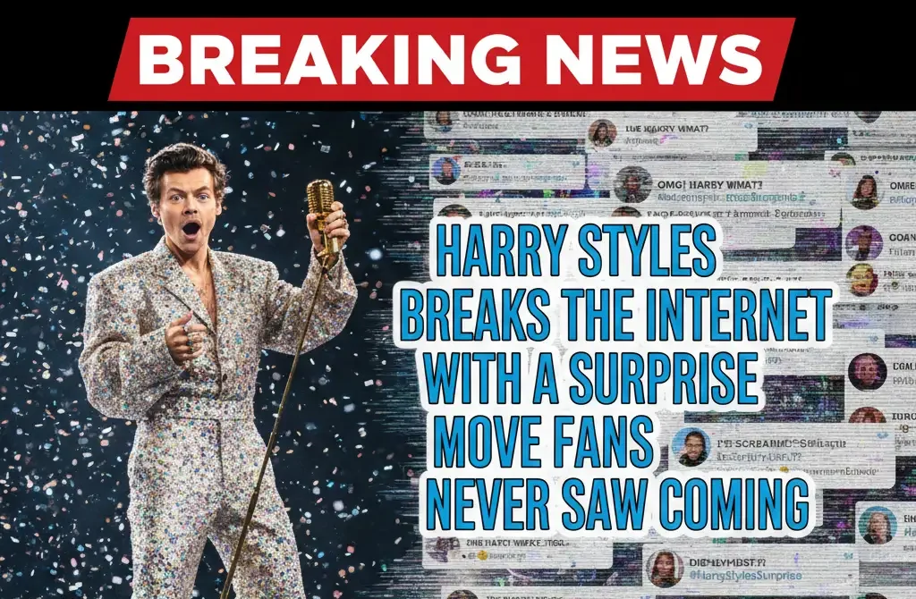 Harry Styles Breaks the Internet With a Surprise Move Fans Never Saw Coming