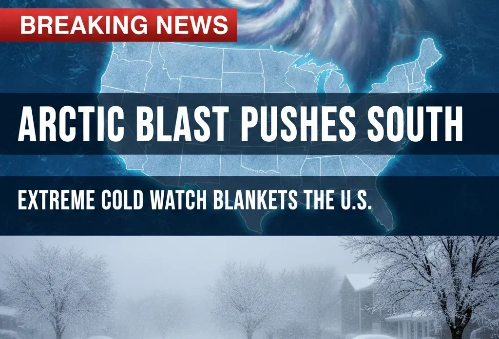 Arctic Blast Pushes South as Extreme Cold Watch Blankets the U.S.
