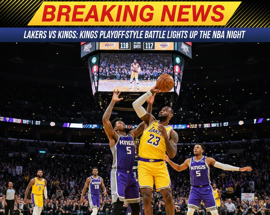 Lakers vs Kings: Playoff-Style Battle Lights Up the NBA Night