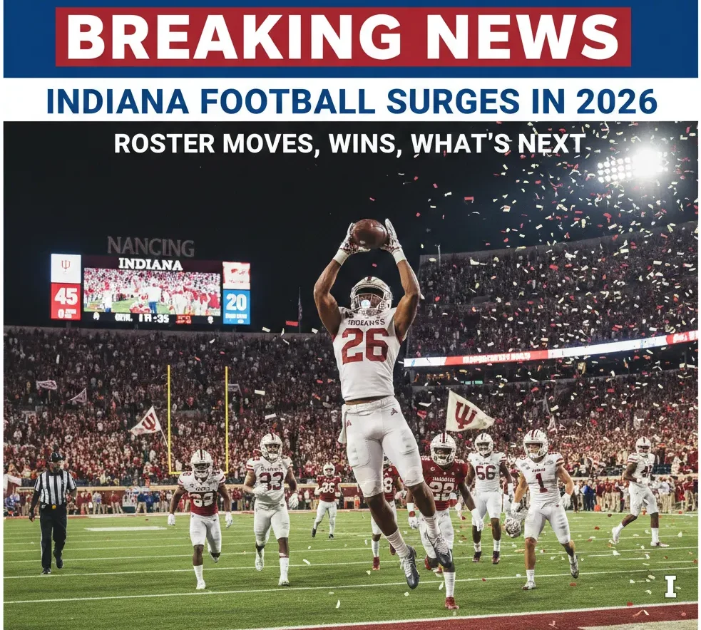 Indiana Football Surges in 2026: Roster Moves, Wins, What’s Next