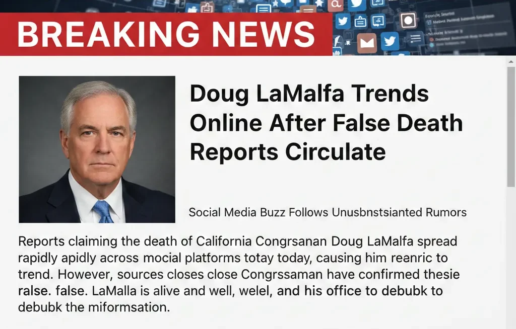 Doug LaMalfa Trends Online After False Death Reports Circulate