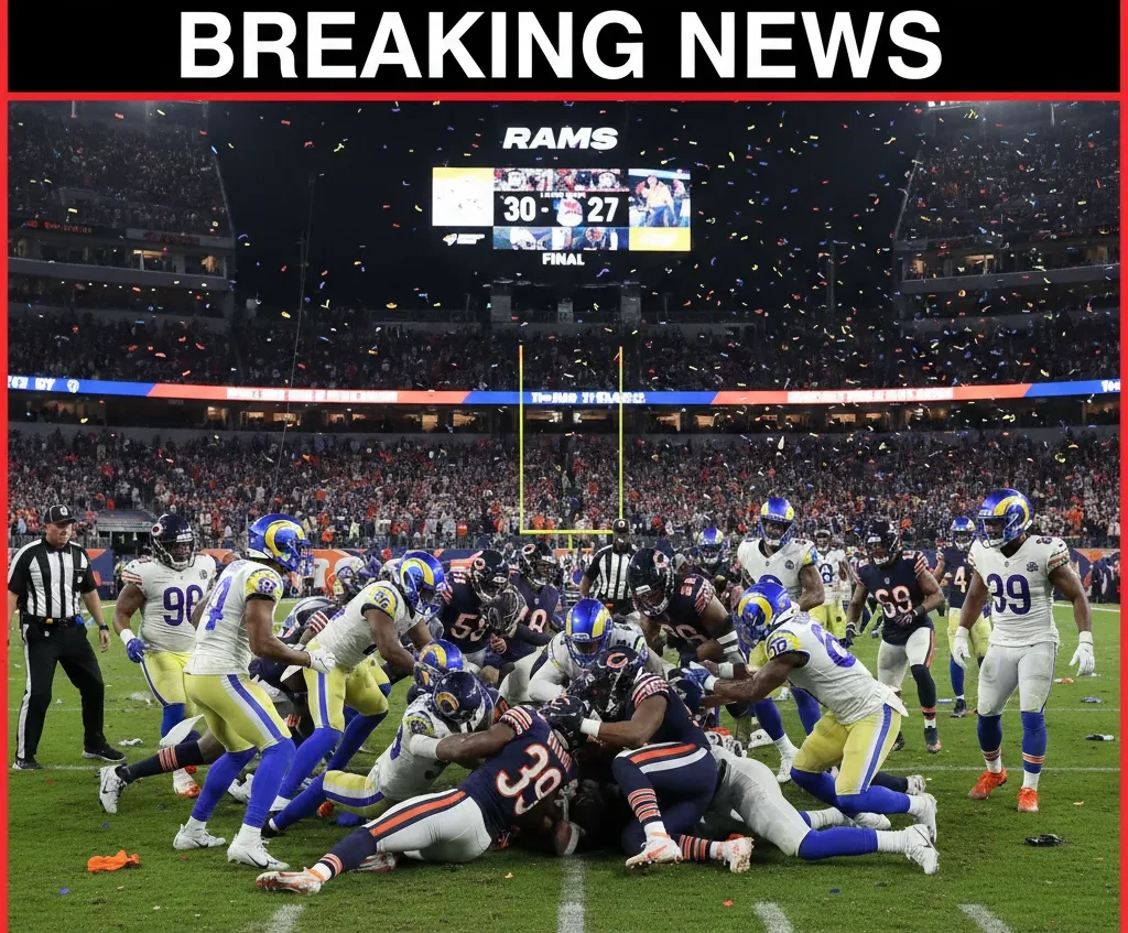Rams vs Bears Turns Into Pure Mayhem After a Wild Final Drive